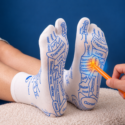 Guided Massage Socks